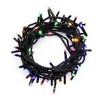 Konstsmide Slinga 80 färgad mikro LED (Musta)