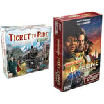 Days of Wonder | Ticket to Ride Europe Board Game | Ages 8+ | For 2 to 5 players & Z-Man Games | Pandemic Hot Zone Europe | Board Game | Ages 8+ | For 2 to 5 Players