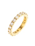 By Jolima Crystal Eternity Ring Gold str 18