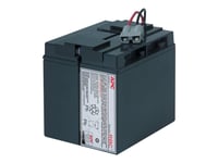 Cartouche de batterie de rechange APC #7 - Batterie d'onduleur - 1 x batterie - Acide de plomb - noir - pour P/N: SMT1500C, SMT1500I-AR, SMT1500IC, SMT1500NC, SMT1500TW, SUA1500ICH-45, SUA1500-TW