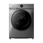 Midea 9.0KG Steam Wash Front Load Washing Machine With Wi-Fi - Titanium - Midea Laundry Machines and Appliances Online - MF200W90WB/T