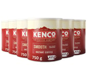 Kenco Smooth Instant Coffee Granules, 6 X 750G Fast & Free P&P