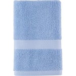 Tommy Hilfiger Modern American Solid Hand Towel, 16 X 26 Inches, 100% Cotton 574 GSM (Mist Blue)