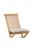 Venture Home Dyna för Nairobi fällbar stol utan arm Beige 43 6
