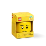 LEGO 40331724 Storage Head Mini Boy Stackable Storage Head Polypropylene