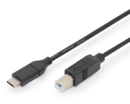 LinkIT USB-C han - USB-B han kabel, 2m