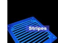 AC Ryan RadGrillz - Stripes 1x120 Acryl UVBlue, Blå