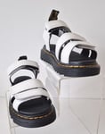 DR MARTENS KIDS Klaire Leather Sandals Shoes JR UNISEX Size UK 10 EU 28 NEW