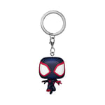 Funko Pop! Keychain: Spider-Man: Across the Spiderverse - Keychain 1 - Spider-man Novelty Keyring - Collectable Mini Figure - Stocking Filler - Gift Idea - Official Merchandise - Movies Fans