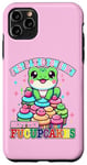 Coque pour iPhone 11 Pro Max I Just Baked You Some Shut The Fucupcakes Kawaii Green Frog