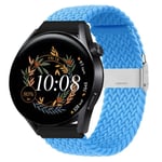 Flettet elastisk armbånd Huawei Watch GT3 (42mm) - skyblue