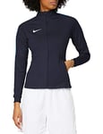Nike Women's ACADEMY18 Knit Track Jacket, Womens, Obsidian/Royal blue/White , XS