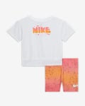 Nike Coral Reef Tee and Shorts Set Baby 2-piece Dri-FIT