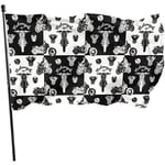 ewretery 3x5 FT Motorcycle Club Garden Flag, Decorations for Home Decor House Yard Outdoor Party Supplies (