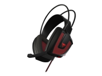Patriot Viper V360 - Gaming - headset - fullstorlek - kabelansluten - USB - ljudisolerande - svart