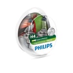 PHILIPS Bilpære H4 ECOVISION (LONGLIFE) - 2-PACK