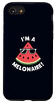 iPhone SE (2020) / 7 / 8 I'm Melonaire! Funny Watermelon Pun Perfect Summer Case