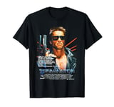 The Terminator Poster Movie Retro Sci-Fi Time Traveler Gamer T-Shirt