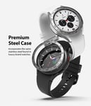 Ringke Bezel Styling skyddsram Samsung Galaxy Watch 4 Classic 46mm Silver