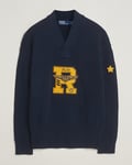 Polo Ralph Lauren Shawl Collar Sweater Aviator Navy