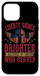 Coque pour iPhone 12 mini Liberty rend hommage au service patriotique de Grateful Nation