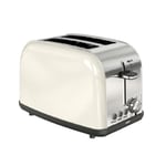KAFF TS2SYC 2 Slice Toaster Color Cream Finish 2 slice toaster with Anti-jam and high lift functions 220-240V 50-60Hz 1500-1700W, Automatic and manual switch off.