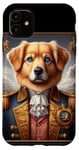 iPhone 11 Royal Dog Portrait Royalty Labrador Retriever Case