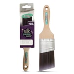 Axus Decor Silk Precision Cutter Paint Brush (Mink Series) - 2"/50mm - with Short Handle for Exceptional Control and Accuracy on Walls, Ceilings and Woodwork