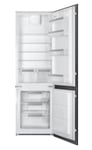Smeg UKC81721F Integrated In Column 70-30 Fridge Freezer