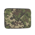 Laptop Case,10-17 Inch Laptop Sleeve Carrying Case Polyester Sleeve for Acer/Asus/Dell/Lenovo/MacBook Pro/HP/Samsung/Sony/Toshiba,Army Green Camouflage 12 inch
