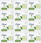 New Dove Fresh Touch Soap Bars Cucumber Green Tea Scent 12 Bars Pr Fast Shippin