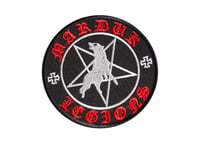 Marduk Industrial Metal (Merchandise for Black Metal, Death Thrash Punk, Gothic etc)1 Embroidered Iron on Applique Souvenir