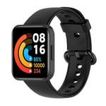 Mjukt Xiaomi Redmi Watch 2/Lite klockarmband - Svart