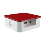 Raspberry Pi Quatro Case, red/white