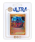 Rusti-Cité 212/189 Dresseur Secrète Gold - Ultraboost X Epée et Bouclier 10 Astres Radieux - Coffret de 10 Cartes Pokémon Françaises
