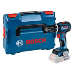 Bosch Perceuse visseuse percussion gsb 18v-90 c bosch en coffret l-boxx - sans batterie - 06019k6102 - Bleu