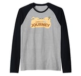 I Smell A New Journey Travel Lover Hiking Camping Adventure Raglan Baseball Tee