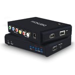 DIGITNOW! HD Game Capture/HD Video Capture Device, HDMI Video Converter/Recorder for PS4, Xbox One/Xbox 360,LiveTV,PVR DVR and More,Support HDMI/YPbPr/CVBS Input and HDMI Output,Full HD 1080p 30fps