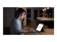 Logitech Combo Touch - Tangentbord Och Foliefodral - Med Pekdyna - Bakgrundsbelyst - Apple Smart Connector - Qwerty - Brittisk - Oxford-Grå - För Apple 12.9-Inch Ipad Pro (5:E Generation)