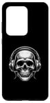 Galaxy S20 Ultra Skull with Headphones Case