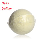 1/3/5 Pcs Bath Salt Bombs Balls Essential Oil Ball Yellow 3pcs