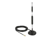 Delock - Antenne - mobiltelefon, radio, telefon - 5 dBi - rundtstrålende - innendørs / utendørs