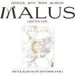 Oneus - Malus (Platform Version) Incl. Autograph Real Polaroid, Gold PVC Photo Card Album, 2 Pho Merchandise