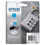 Epson Singlepack Cyan 35XL DURABrite Ultra Ink