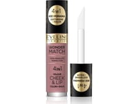 Eveline Wonder Match Blush And Liquid Lipstick 4-In-1 No. 02 4.5Ml