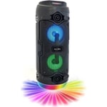 INOVALLEY Inovalley Ka03- 400w Bluetooth -ljushögtalare - Karaoke -funktion 2 Högtalare Färgade Led -lampor Usb -port