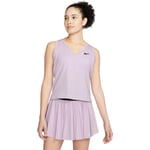 Nike Court Victory Tennis Treningstopp Dame - Lilla - str. M