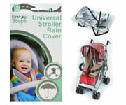 Universal Rain Cover For Pushchair Stroller Pram Double Baby Buggy Carry cot New