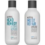 Head Remedy & Moist Repair Duo Shampoo 300 ml + Conditioner 250 ml - 