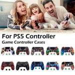 DIY Silicone Cover Gamepad Case Protective Cover Game Console Decor For PS5